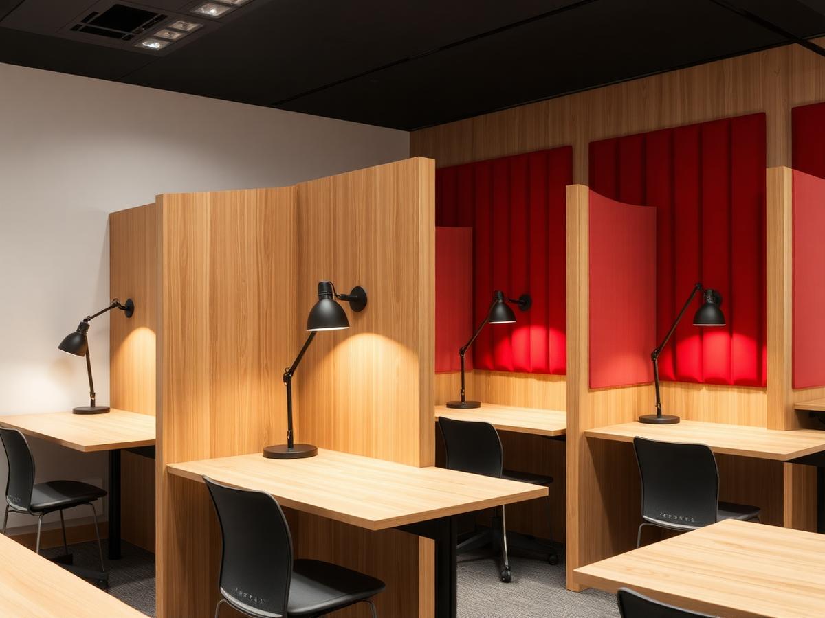 Salle de formation du centre Najah Campus